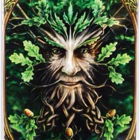 Green Man Green Man Celtic Gods Anne Stokes