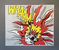 Roy Lichtenstein 'WHAAM' Rare Original 1986 Pop Art | Etsy