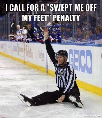Penalty Call From The Ice Hockey Humor Hockey Memes Sport Hockey