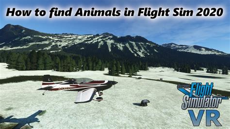 How To Find Animals Fauna In Flight Simulator 2020 Youtube
