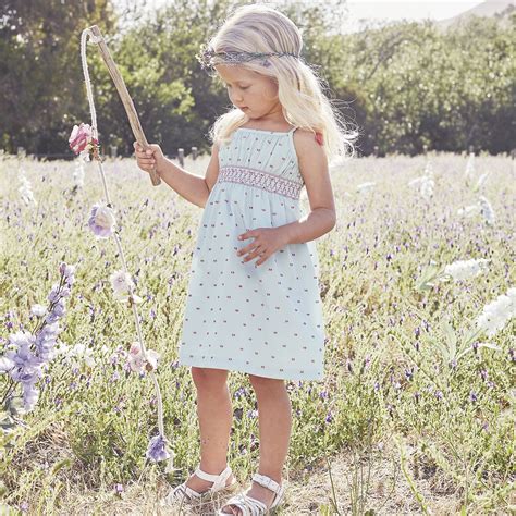 Call 860.521.9090 for store services like personal stylists, alterations, and order pickup! Smocked Dobby Dress (1-5yrs) | Children & Baby | The White Company | Girl outfits, Dresses, The ...