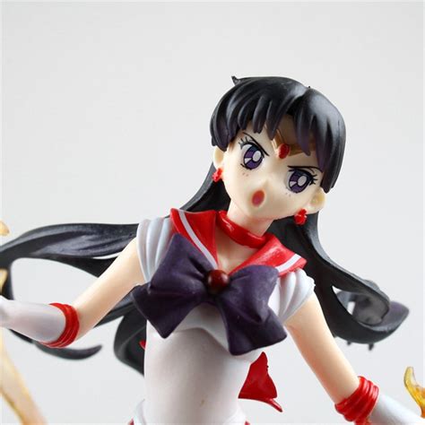 Anime Sailor Moon Hino Rei Pvc Action Figure Collector Figurine Toy