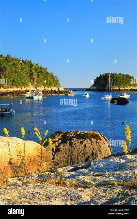 Five Islands Maine Usa Stock Photo Alamy