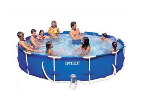 Intex 10 Feet Dia Pool Chennai Prefabricated Swimming Pool