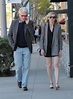 KIRSTEN DUNST and Her Father Klaus Dunst Out in Los Angeles 02/03/2016 ...