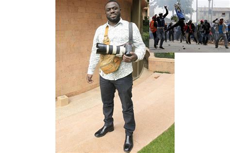 Meet Thomas Mukoyaphoto Journalist Behind A 2017 Photo Of A Protestor