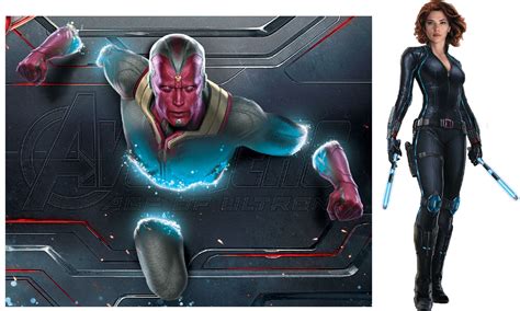Vision And Ultron Promo Art And Background Revealed For