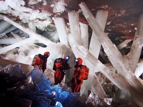 The Cave Of The Crystals In Naica Mexico Has Only Recently Been Discovered And Is The Most