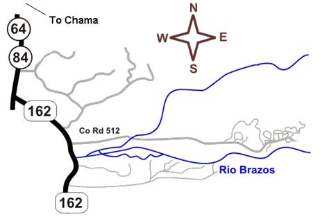 Brazos River Map