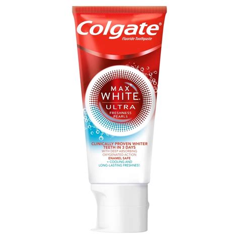 Colgate Max White Ultra Freshness Pearls Wybielająca Pasta Do Zębów 50