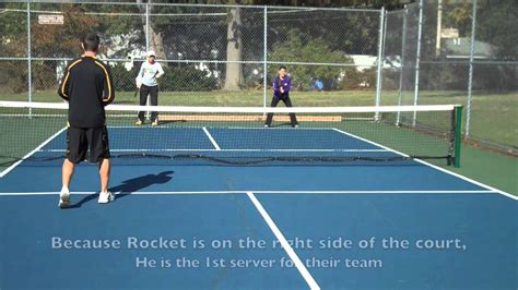 How to remember the score. Pickleball Doubles Scoring Explained - YouTube