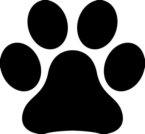 Animal Paw Print Svg Png Icon Free Download (#74656) - OnlineWebFonts.COM