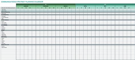 Free Communication Strategy Templates And Samples Smartsheet