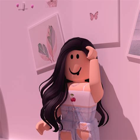 Black Hair Roblox Girl