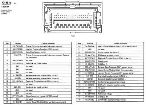 Ford 6 0 Pcm Wiring Diagram Wiring Diagram