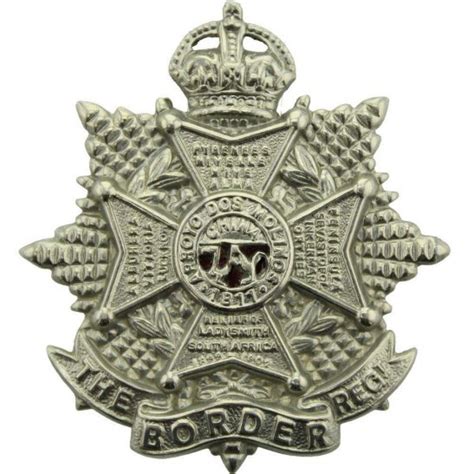 Ww2 The Border Regiment Cap Badge