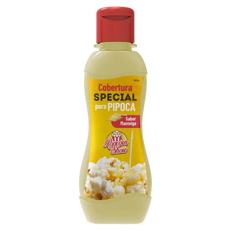 Cobertura Special P Pipoca Sabor Manteiga 200 G Popcorn Show