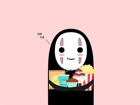 Kaonashi Also Knows As No Face From Spirited Away