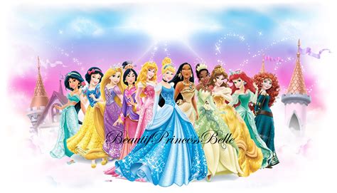 Disney Princess The 11 Disney Princesses By Beautifprincessbelle On