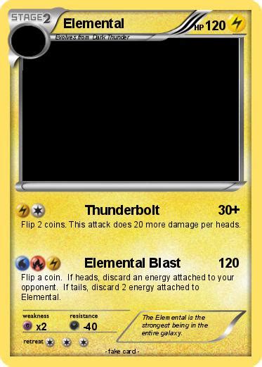 Pokémon Elemental 190 190 Thunderbolt My Pokemon Card