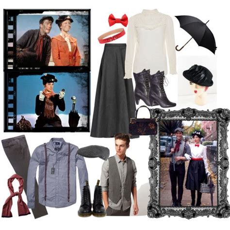 Couples Costume Mary Poppins And Burt Couple Halloween Costumes Couples Costumes Mary