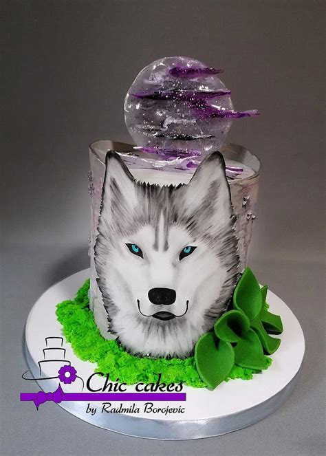 Wolf Cake Decorated Cake By Radmila Cakesdecor
