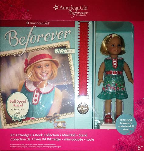 American Girl Doll Beforever Kit Kittredge Mini Doll And 3 Book