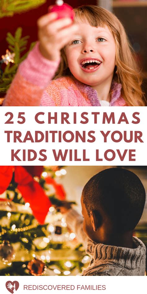 25 Simple Christmas Traditions Your Kids Will Really Love