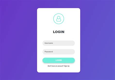 How To Create A Simple Login Page In Html With Css Code Design Talk