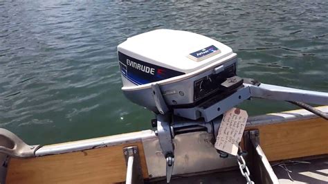 1979 Evinrude 15hp Outboard Motor Youtube
