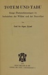 Totem und Tabu (1913 edition) | Open Library
