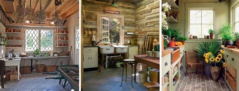 Think Green Through Winter Potting Shed Ideas For Inside