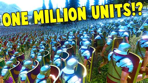 Uebs 1 Million Units Huge Battle Simulations Ultimate Epic