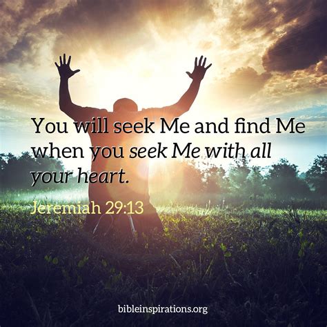 How To Seek God With All Your Heart The W Guide