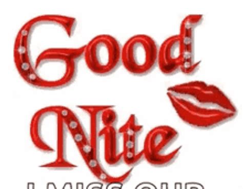 Good Night Kiss Lips Mark Logo GIF GIFDB Com