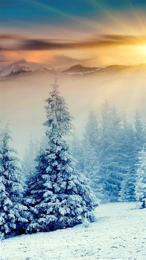 Winter Backgrounds For Iphone Hd