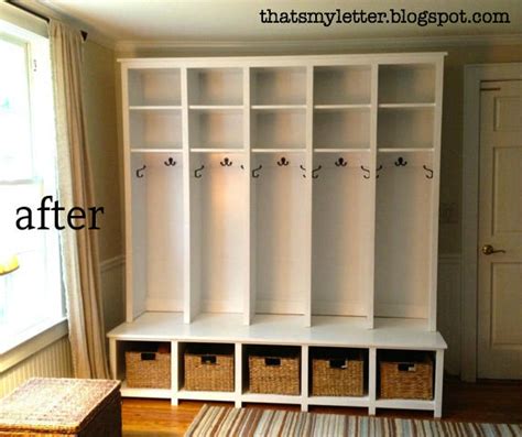 Ana White Mudroom Locker And Bench Unit Diy Projects