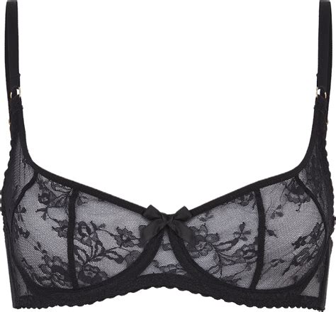 Sachaa Balconette Underwired Bra In Black By Agent Provocateur Outlet