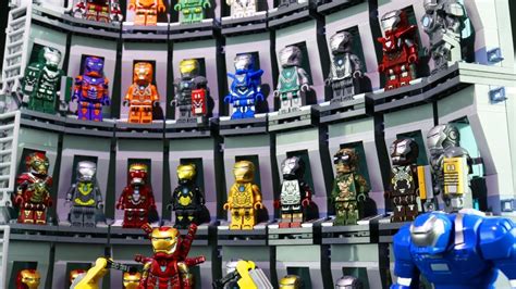 Lego Iron Man Collection Hall Of Armor Armory Vlrengbr
