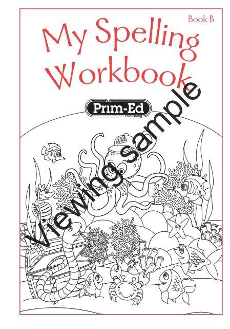 Pr 1102uk Original My Spelling Workbook Book B