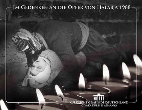 Im Gedenken an die Opfer von Halabja 1988 - Kurdische Gemeinde ...