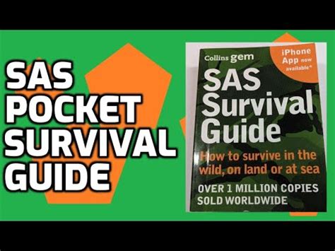 We meet the expense of you this proper as without diculty as easy artice to get those all. SAS Pocket Size Survival Handbook Review - YouTube