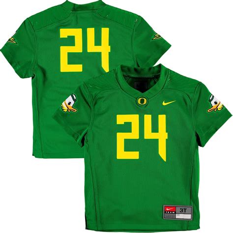 Nike 24 Oregon Ducks Toddler Green Replica Football Jersey