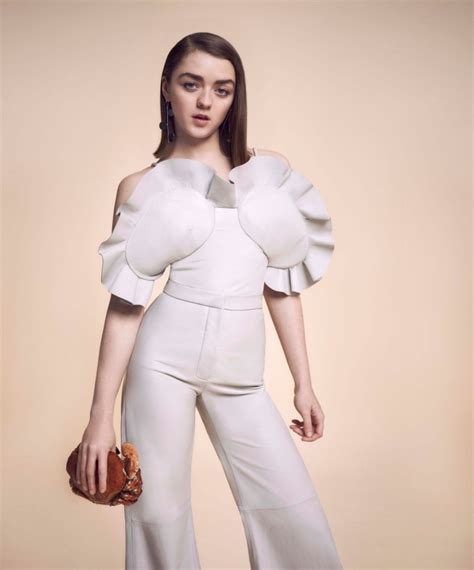 Maisie Williams In Instyle Magazine Uk April 2016 Issue15 Hawtcelebs