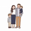 How To Draw A Family Of 4 Easy at Drawing Tutorials