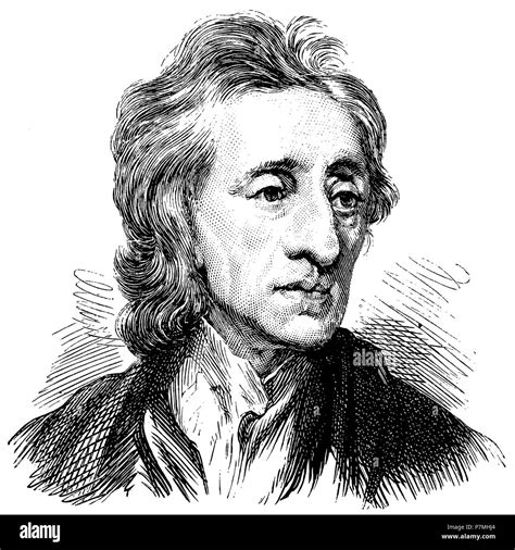 John Locke After The Engraving By G Vertue 1895 Stock Photo Alamy
