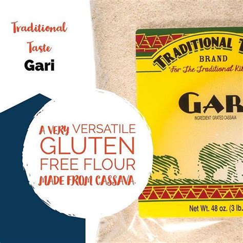 Gari Ijebu Gari Is A Multipurpose Gluten Free Flour Made From Cassava