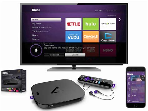 The app claims to host more than 1000 channels. Roku Adds 4K Support With Roku 4 Streaming Media Player