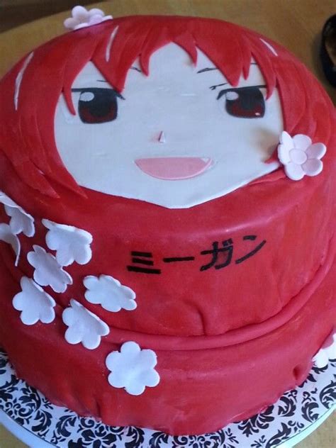 Anime Cake So Proud Of This One Kyoko Sakura Is The Character And