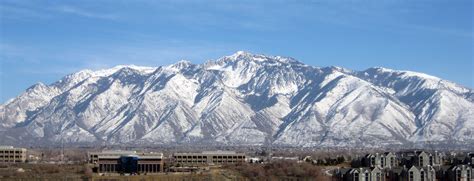 Salt Lake City Wasatch Mountain Range Taken From The Roo Flickr